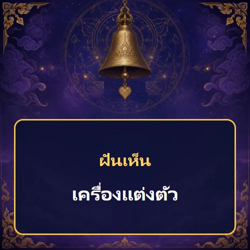 ฝันเห็นเครื่องแต่งตัว หมายถึงอะไร เลขเด็ดและคำทำนายความฝัน