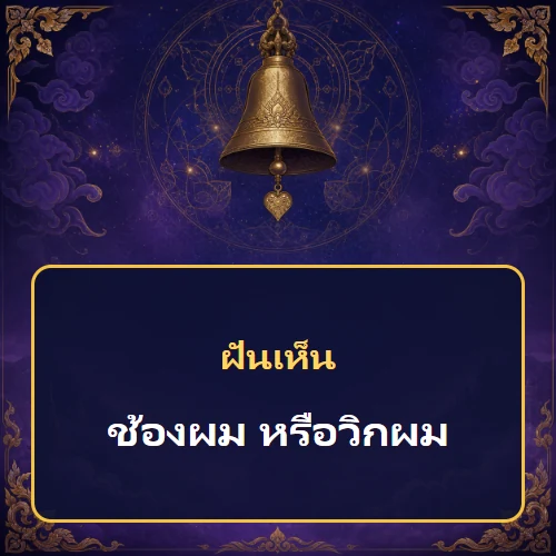 ฝันเห็นช้องผม หรือวิกผม หมายถึงอะไร เลขเด็ดและคำทำนายความฝัน